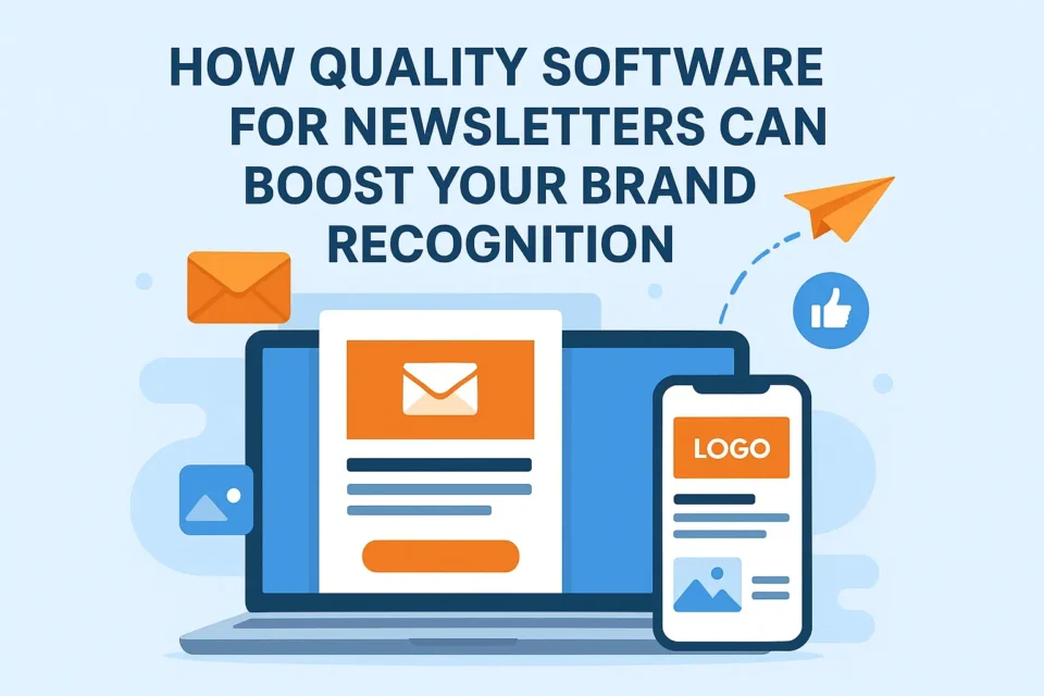 How Quality Software for Newsletters Can Boost Your Brand Recognition