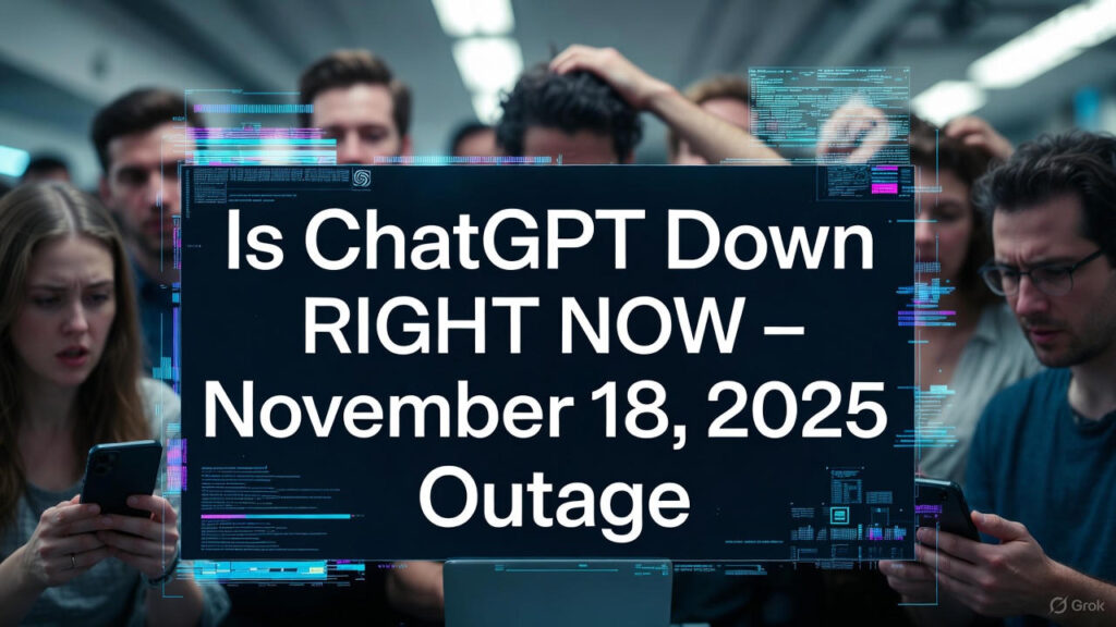 Is ChatGPT Down RIGHT NOW November 18, 2025 Outage (Live)