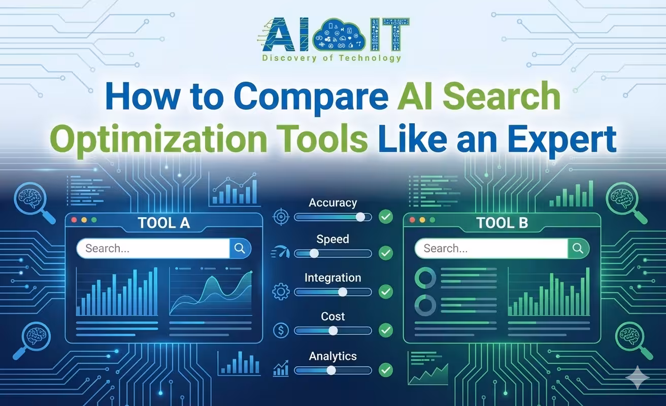 How to Compare AI Search Optimization Tools Step by Step guide