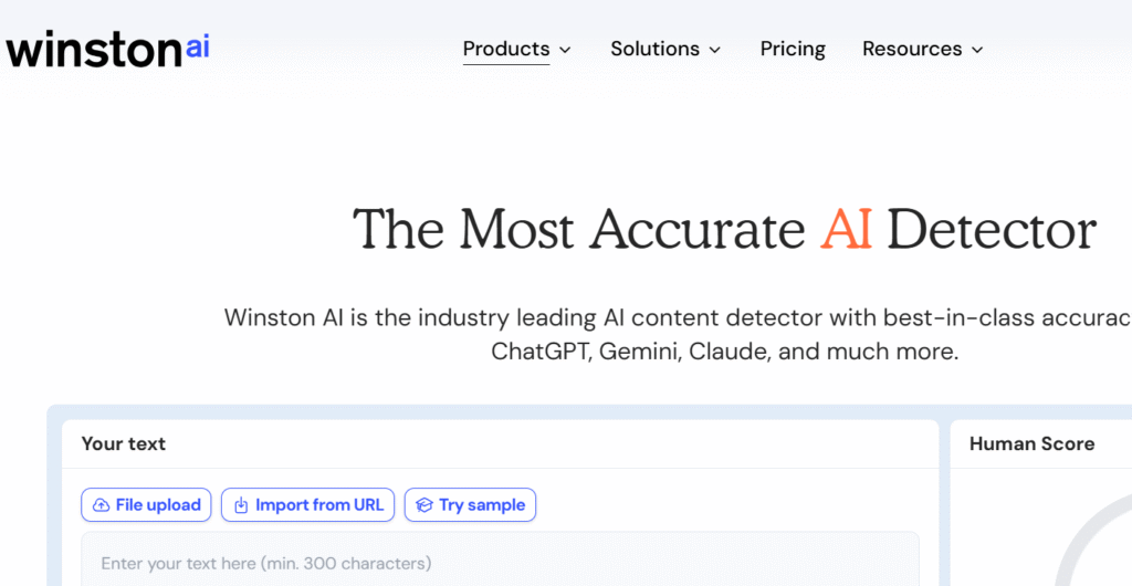 gowinston ai detector tool