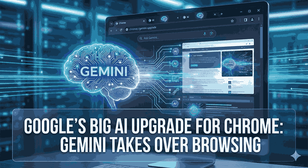 Google's Big AI Upgrade for Chrome Gemini Takes Over Browsing