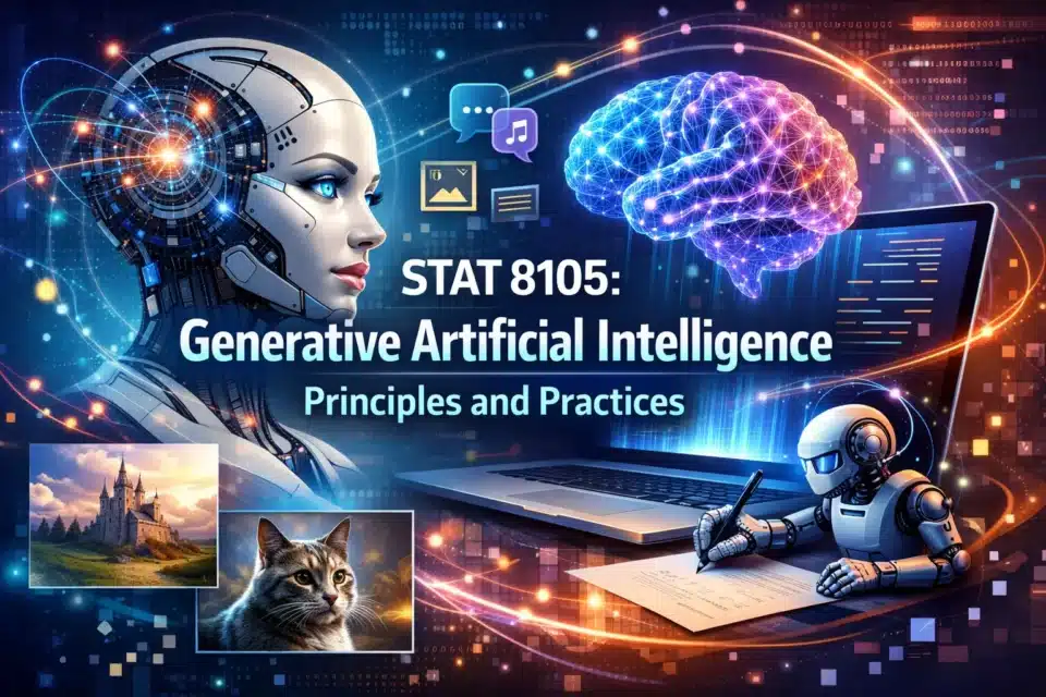 STAT 8105 Generative Artificial Intelligence Principles and Practices