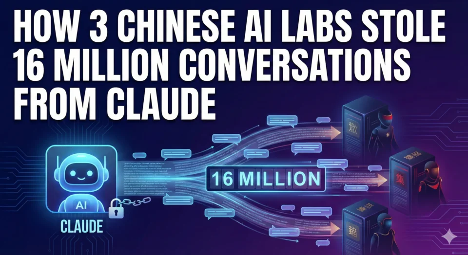 How Three Chinese AI Labs Stole 16 Million Conversations from Claude
