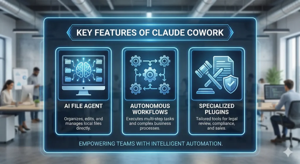What are the Key Features of Claude Cowork
