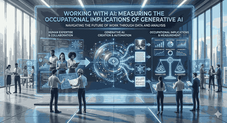 Working With AI Measuring the Occupational Implications of Generative AI