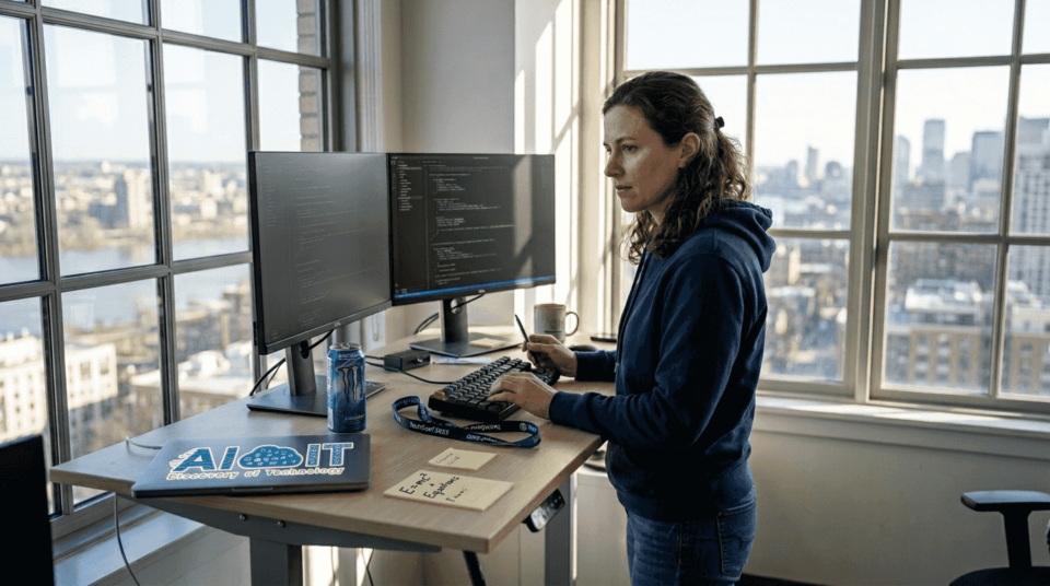 IT professional working on neural network code