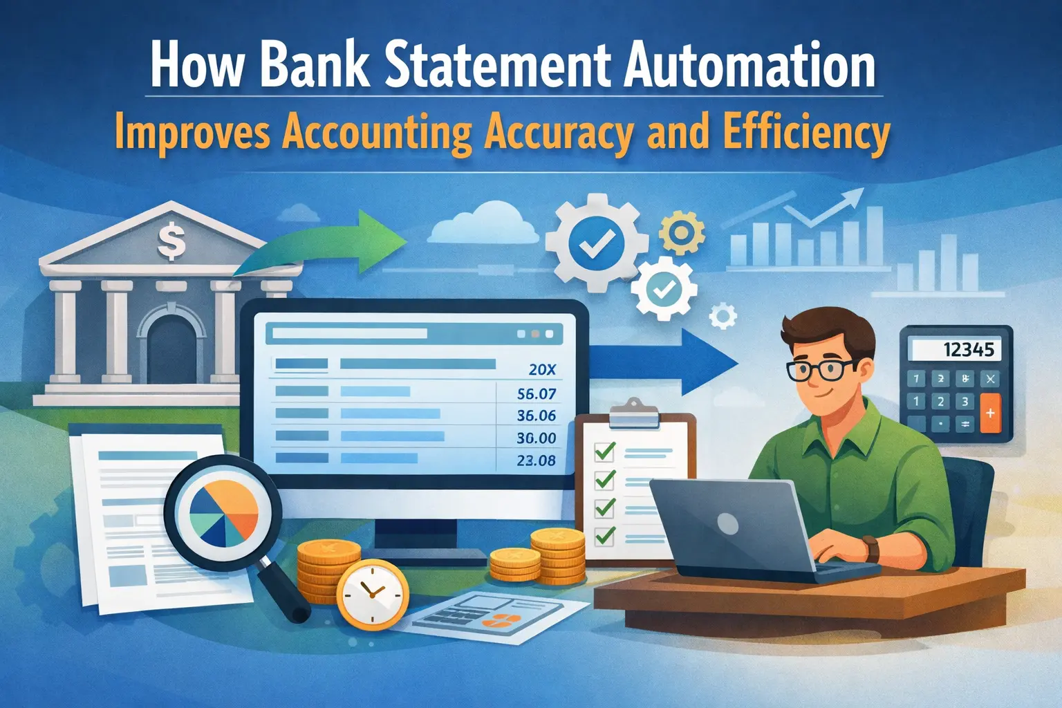 How Bank Statement Automation Improves Accounting Accuracy and Efficiency