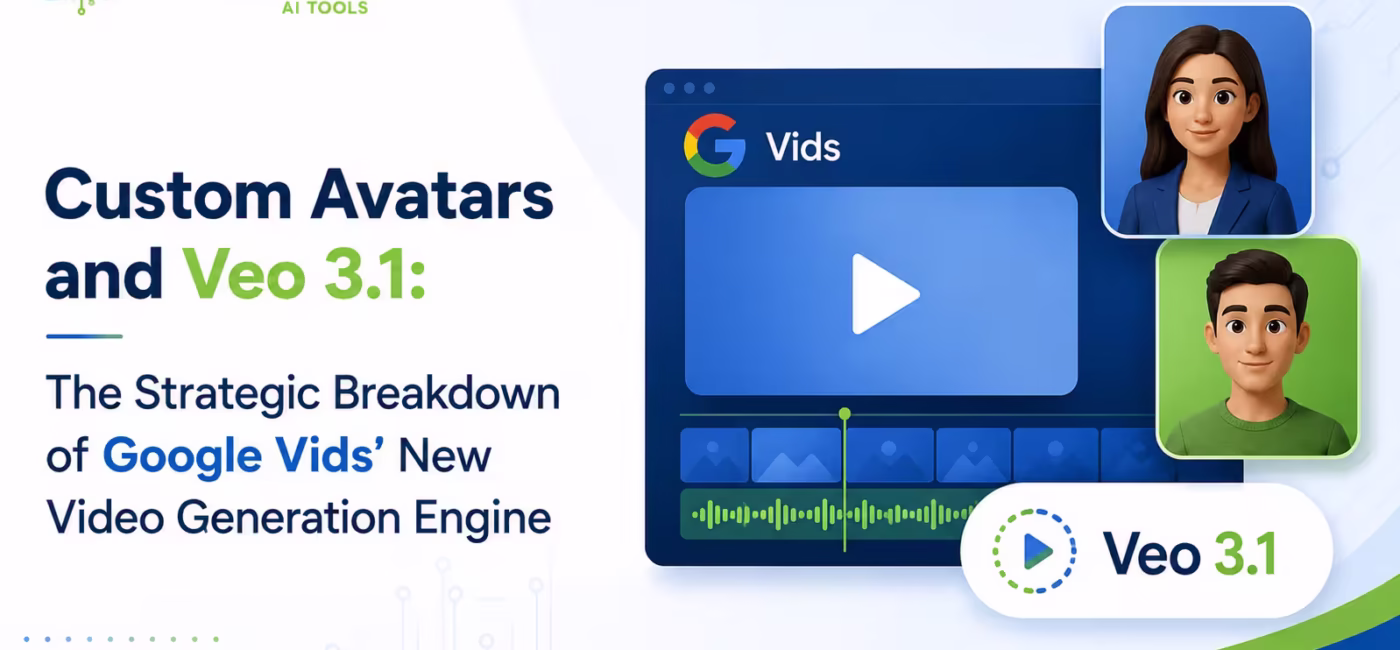 Custom Avatars and Veo 3.1: The Strategic Breakdown of Google Vids’ New Video Generation Engine