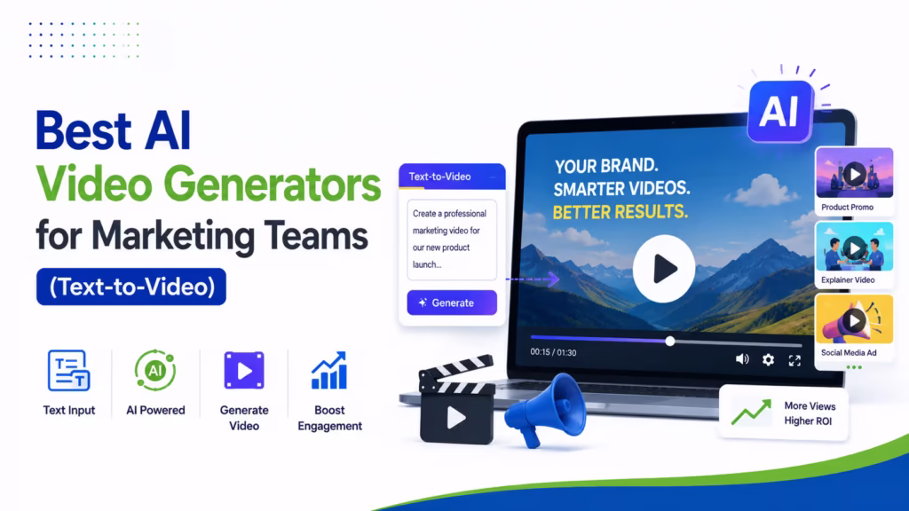 10 Best AI Video Generators for Marketing Teams (Text-to-Video)