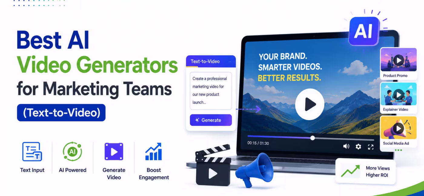10 Best AI Video Generators for Marketing Teams (Text-to-Video)
