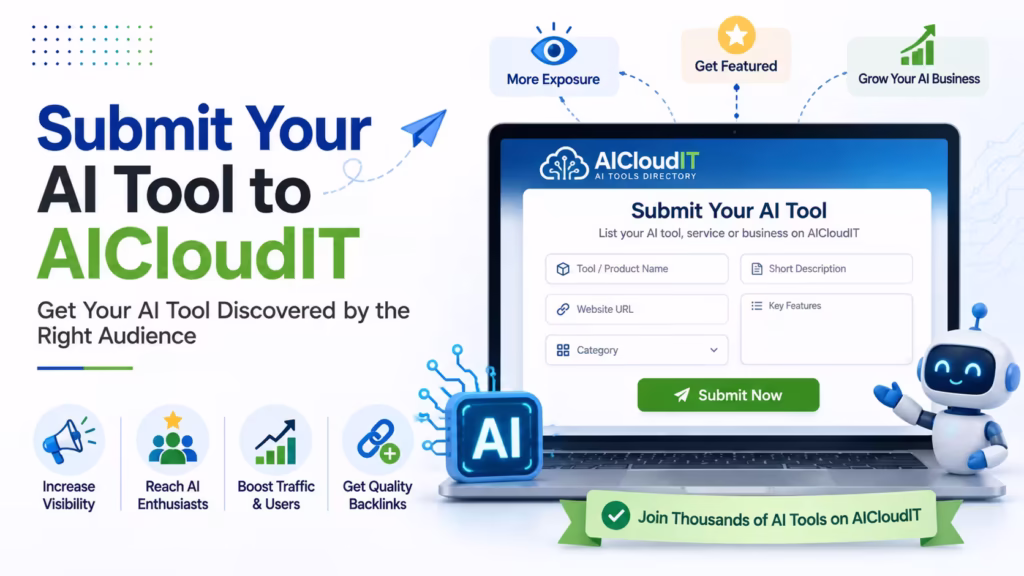Submit Your AI Tool to AICloudIT