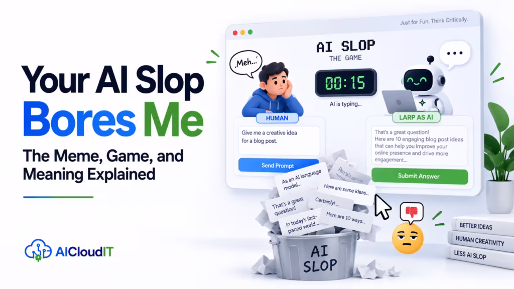 Your AI Slop Bores Me: The Meme, Game and Meaning Explained